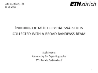 Indexing of multi-crystal snapshots collected with a broad bandpass beam
