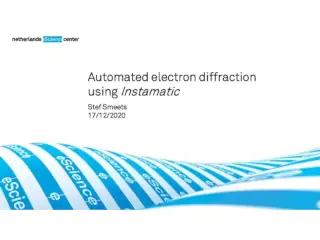 Automated electron diffraction using *Instamatic*